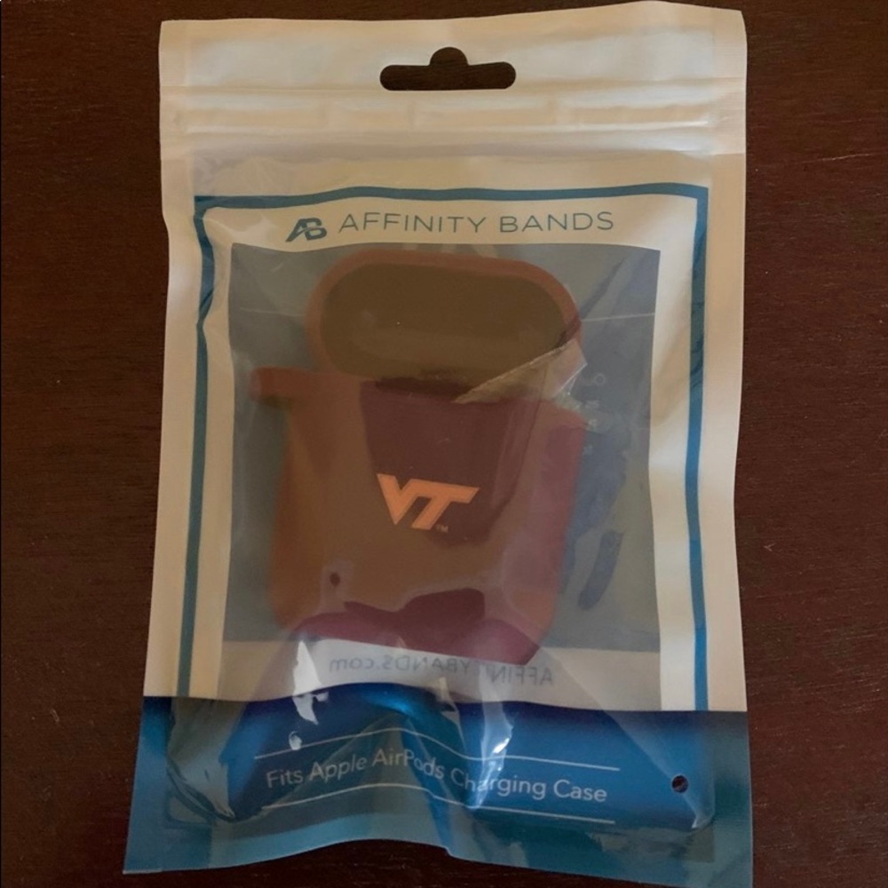 Affinity Bands Virginia Tech Airpods charging Case